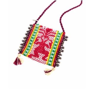 Kalosoma Oaxacan Pouch Necklace NWT